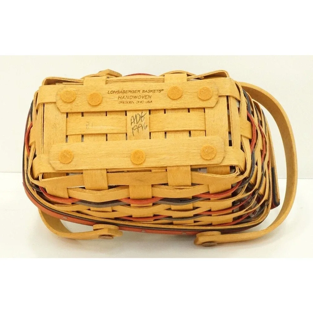 Longaberger Patriotic 1996 All-American Summertime‎ Basket Liner 2 Protectors